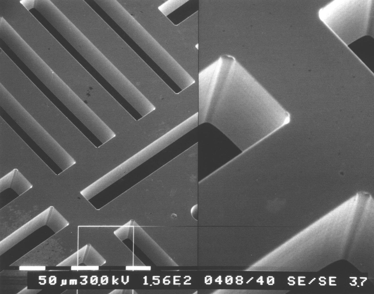 pièce métallique par electroformage resine epaisse