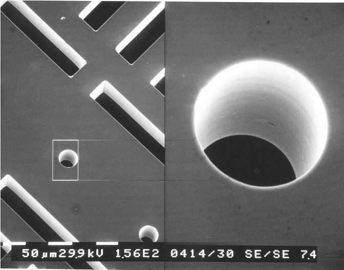 pièce métallique par electroformage resine epaisse