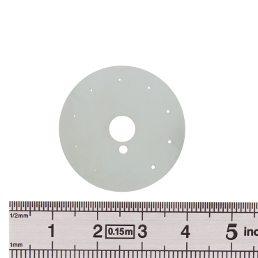 vecomicro holes of several microns - micro-metre sized perforations